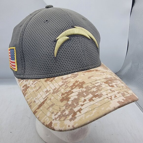 San Diego LA Chargers Salute To Service NFL New Era 59Fifty Cap Hat Sports - Picture 1 of 9
